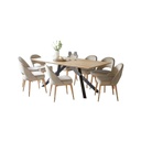 Wooden Dining Table with 8 Seater 