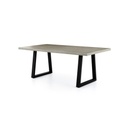 Dining Table Steel with Granite Top 