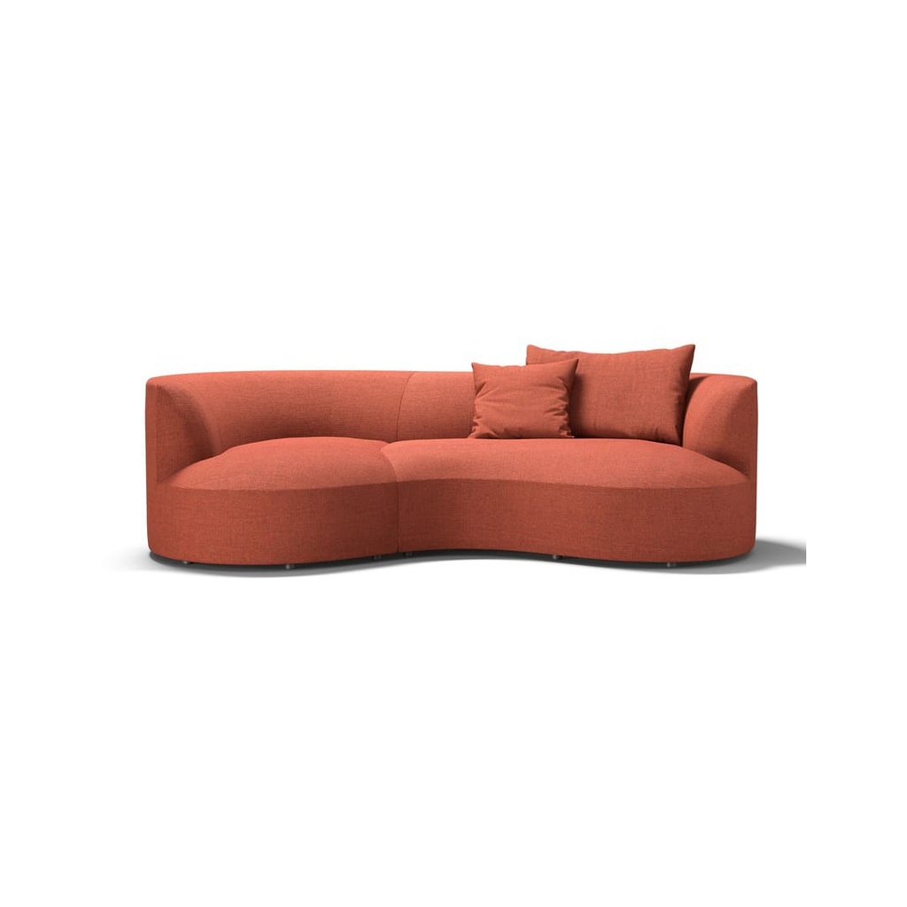 Double Seater Fabric Sofa 