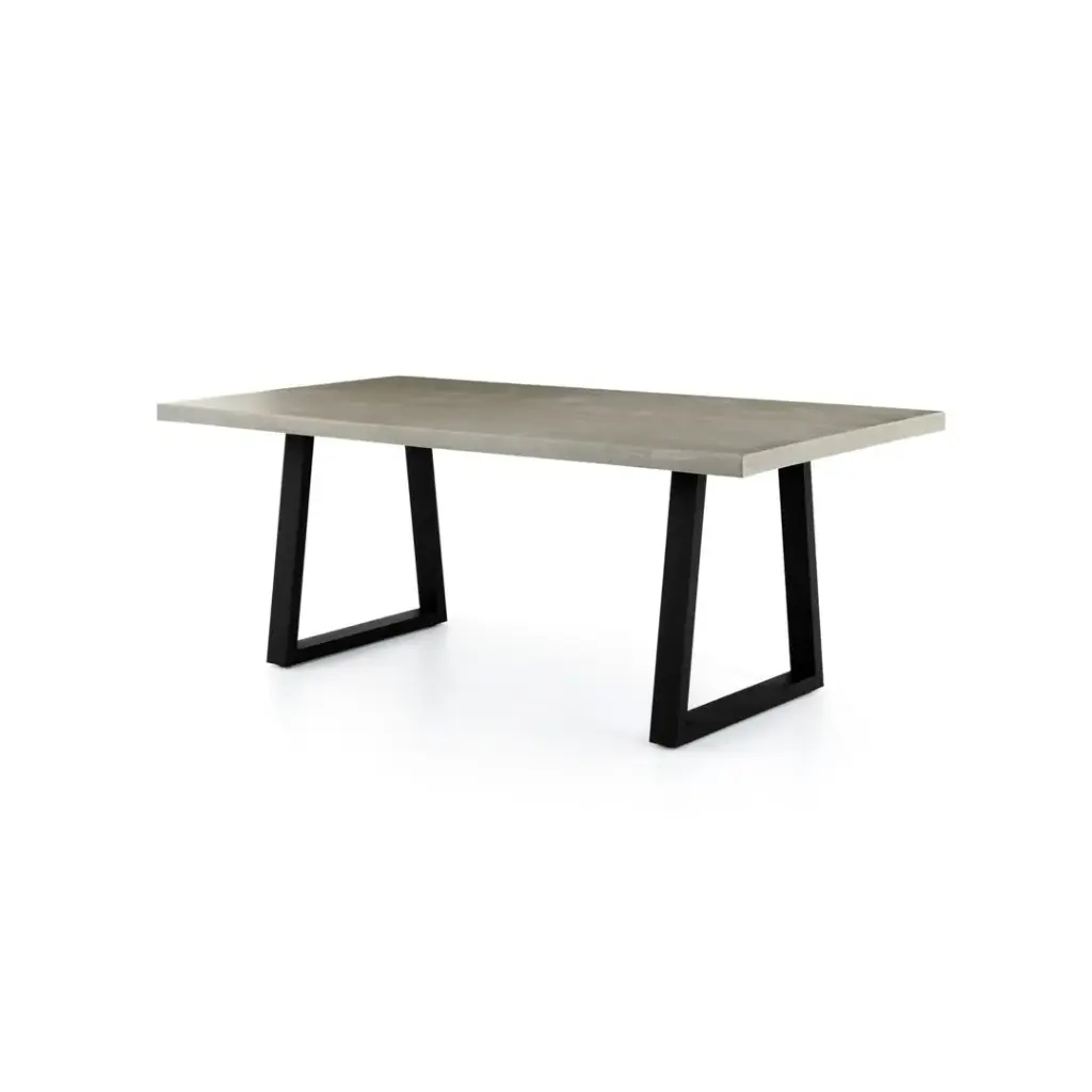 Dining Table Steel with Granite Top (6 Seater)