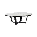 Coffee Table with Granite Top with Steel Frame