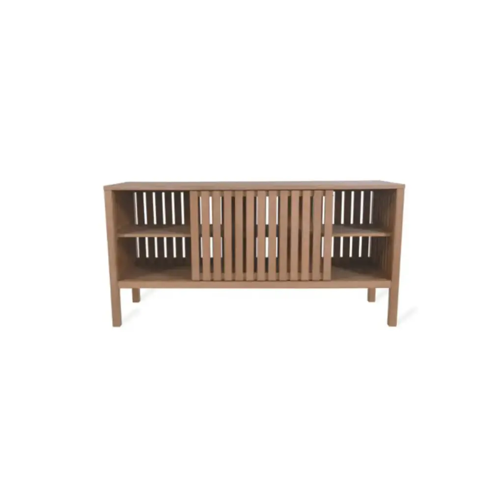 wooden low storage unit 