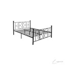 King size steel bed