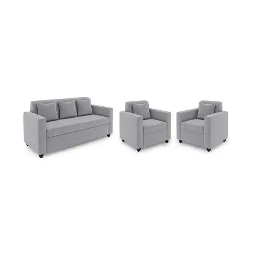 [LUX/FUR/SOF06] Sofa Set 5 Seater